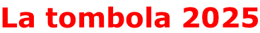 La tombola 2025