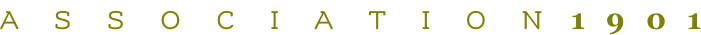 A     S     S     O     C     I     A     T     I     O     N    1   9   0   1